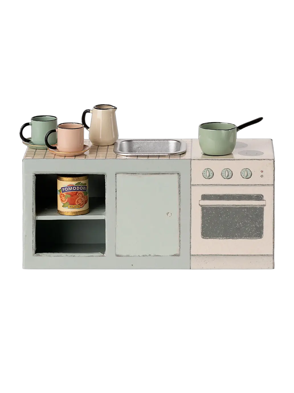 Blat kuchenny z akcesoriami dla myszek Maileg BÉBÉ Concept 