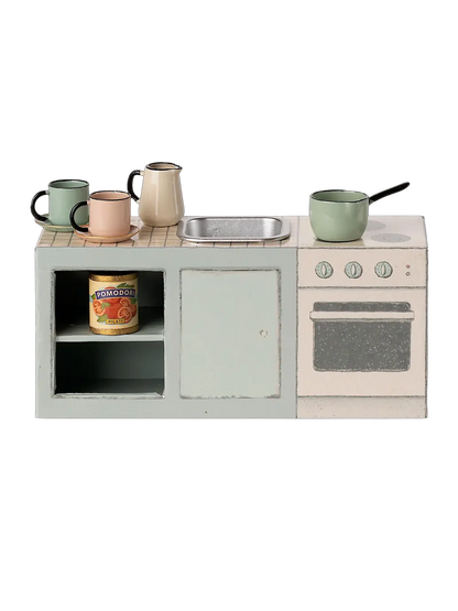 Blat kuchenny z akcesoriami dla myszek Maileg BÉBÉ Concept 