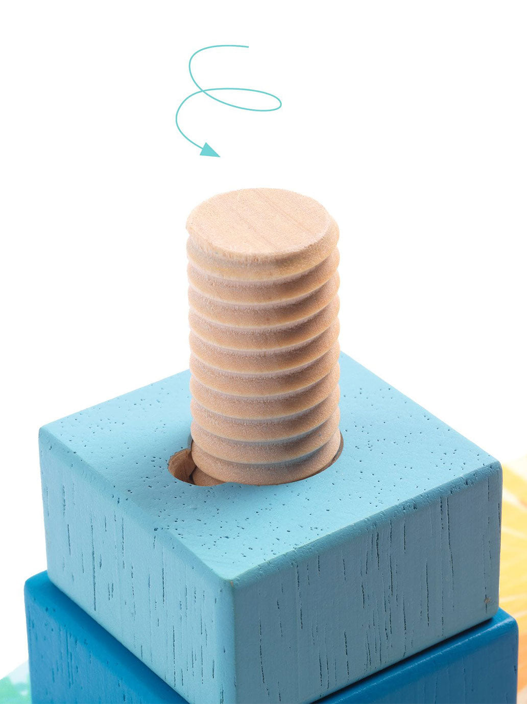 Drewniana układanka zwierzątka Multi Stack Djeco BÉBÉ Concept 