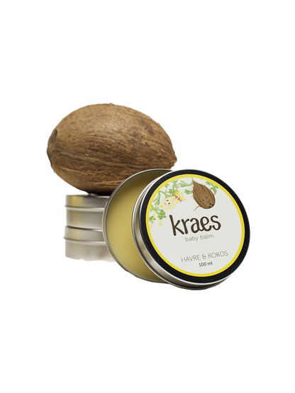 Naturalny wielofunkcyjny Baby Balm Owies &amp; Kokos Kraes BÉBÉ Concept 