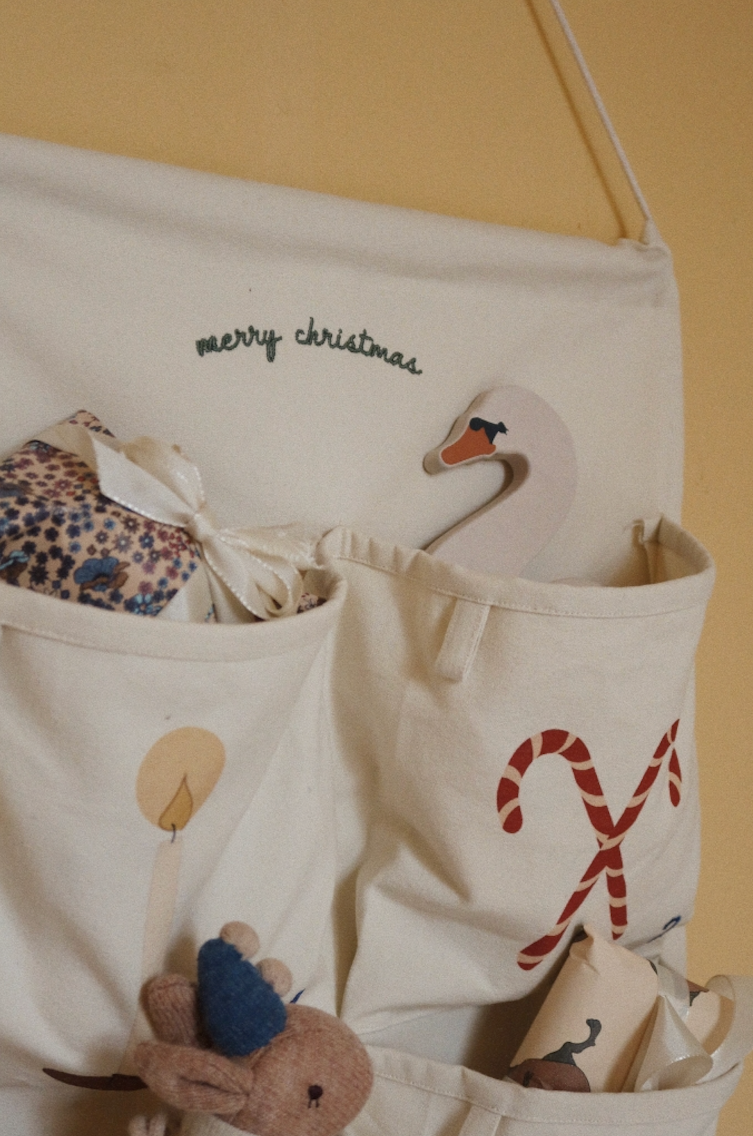 Kalendarz adwentowy z przegródkami Noel Konges Slojd BÉBÉ Concept