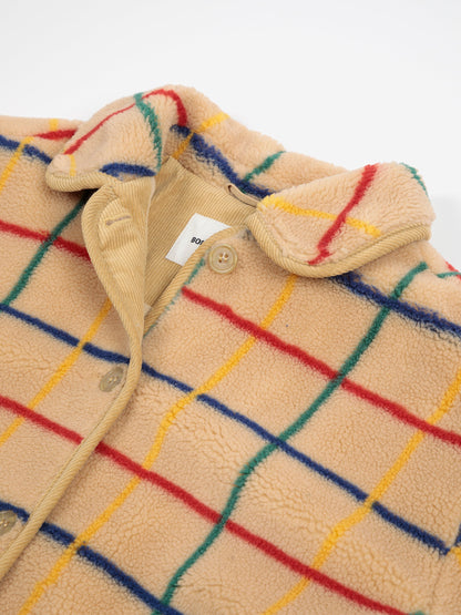 Color Striped sheepskin jacket Bobo Choses BÉBÉ Concept 