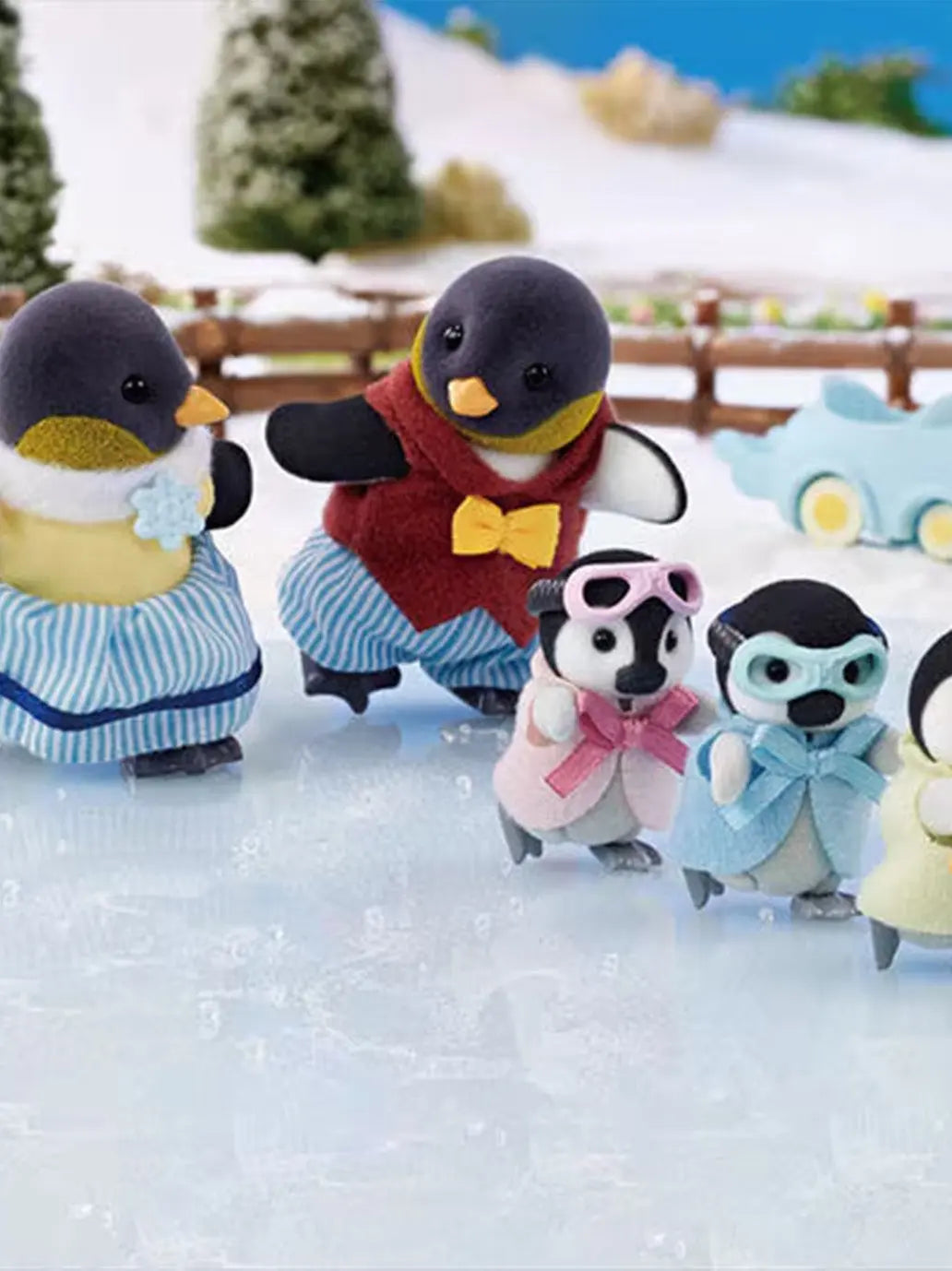 Kolekcjonerskie figurki rodzina Pingwiny Sylvanian Families BÉBÉ Concept 