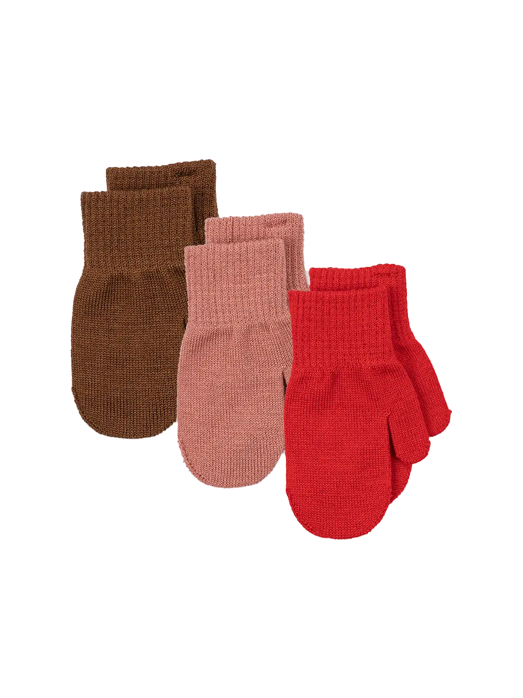 OUTLET Zestaw rękawiczek z jednym palcem Filla Mittens | rozm. 6-12m Konges Slojd BEBE Concept 