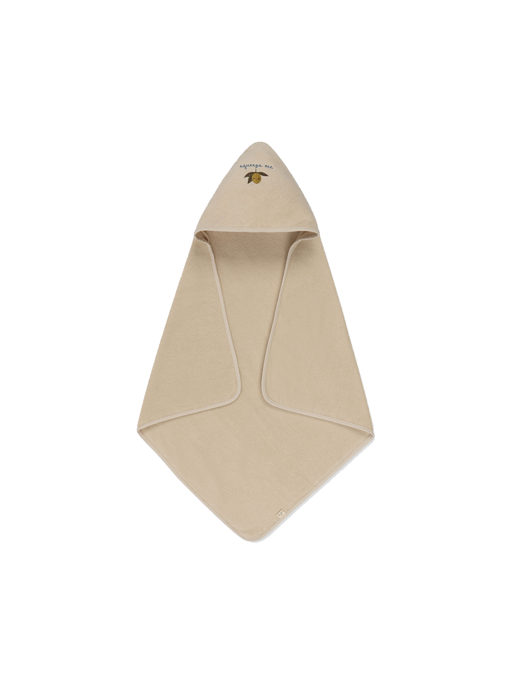 Ręcznik niemowlęcy z kapturkiem LEMON