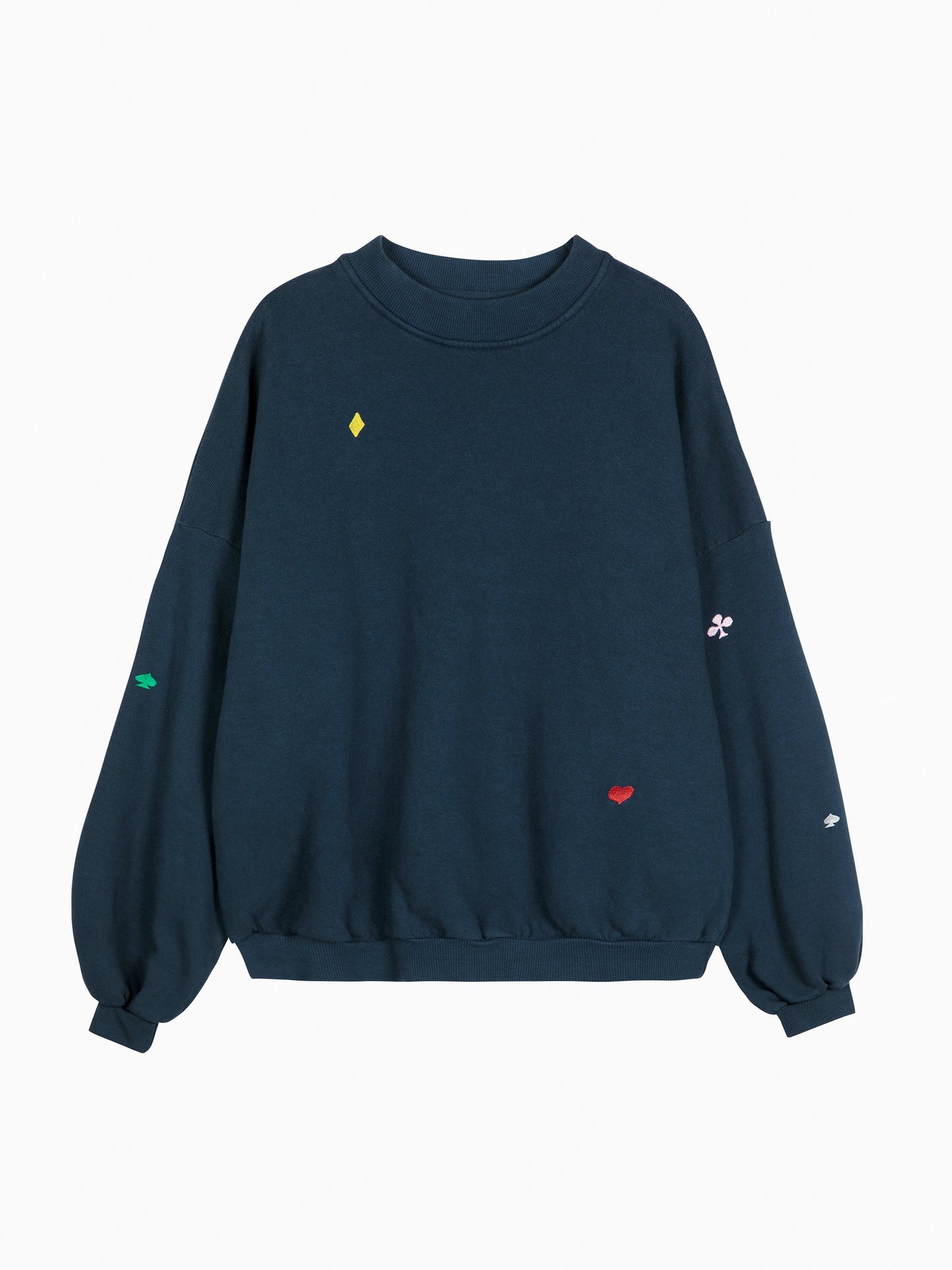 Navy relaxed sweatshirt Bobo Choses BÉBÉ Concept 