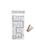 Розмальовка Mini Playpa в рулоні