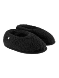 Wełniane kapcie dla dorosłych BLACK