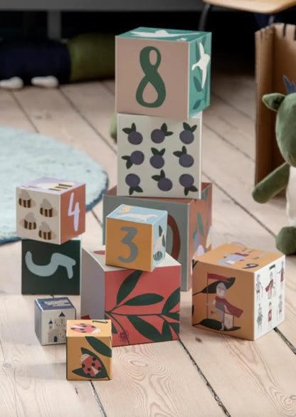 duże klocki do budowania wieży Sebra BÉBÉ Concept