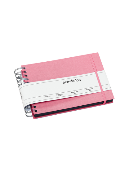 Álbum de fotos Mucho Mini páginas negras FLAMINGO