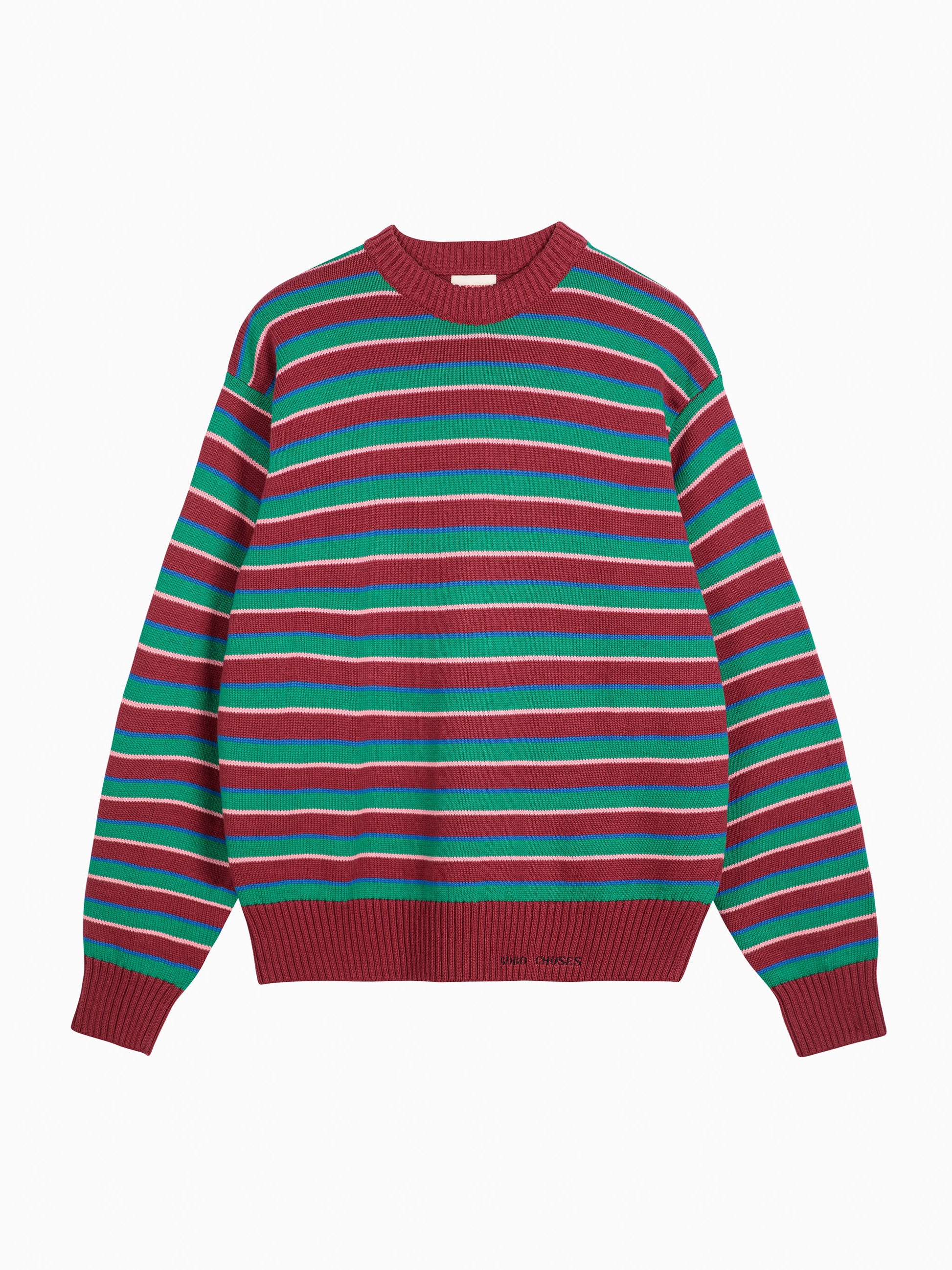 Striped fitted cotton jumper Bobo Choses BÉBÉ Concept 