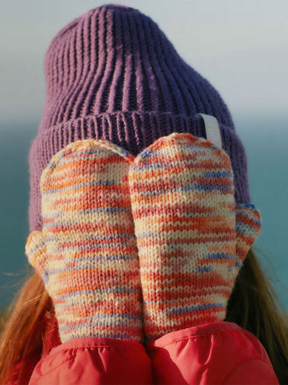 Rękawiczki jednopalczaste z wełny merino Mille Family BÉBÉ Concept 