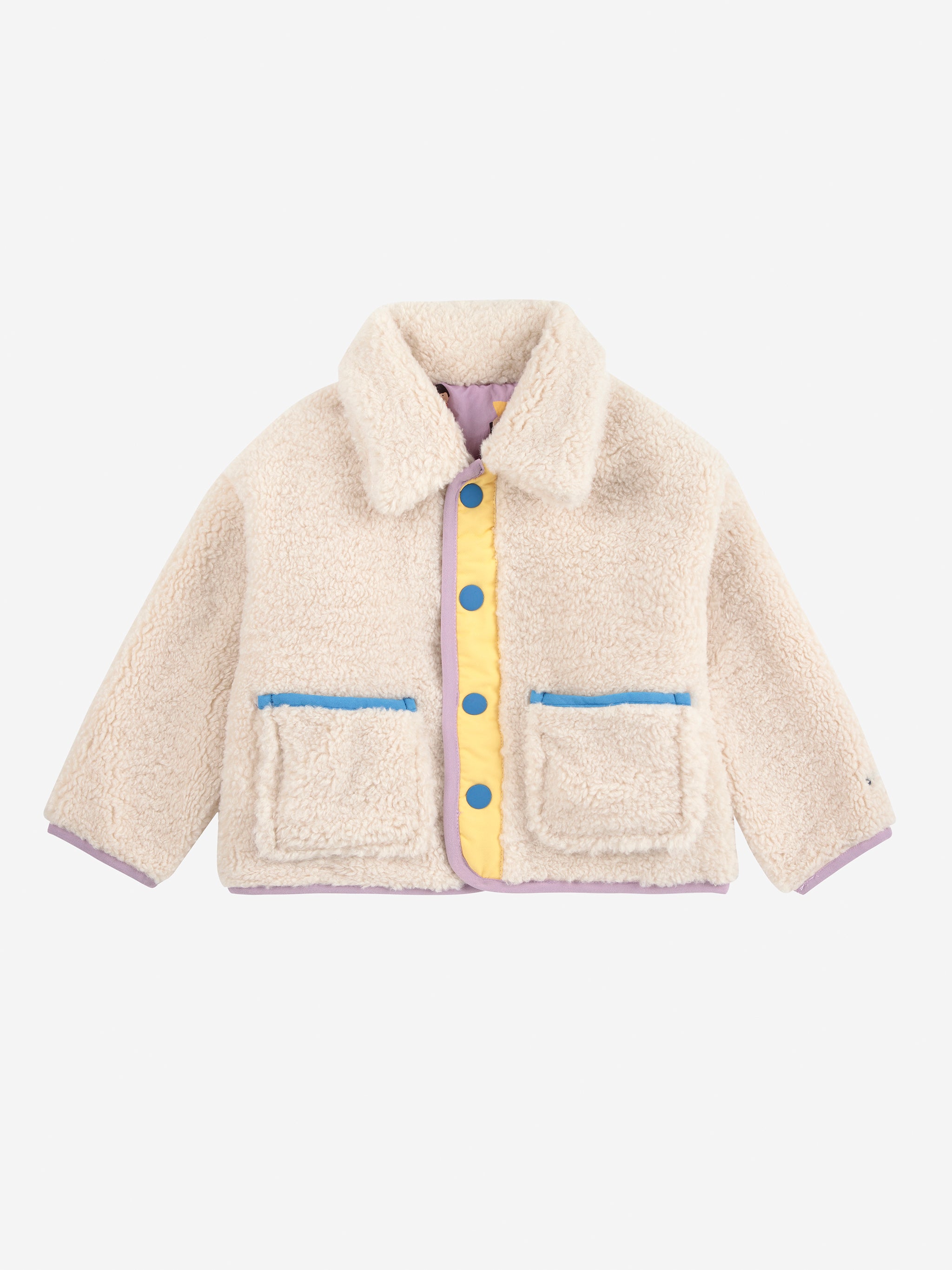Game Pawns all over reversible sheepskin jacket Baby Bobo Choses BÉBÉ Concept 
