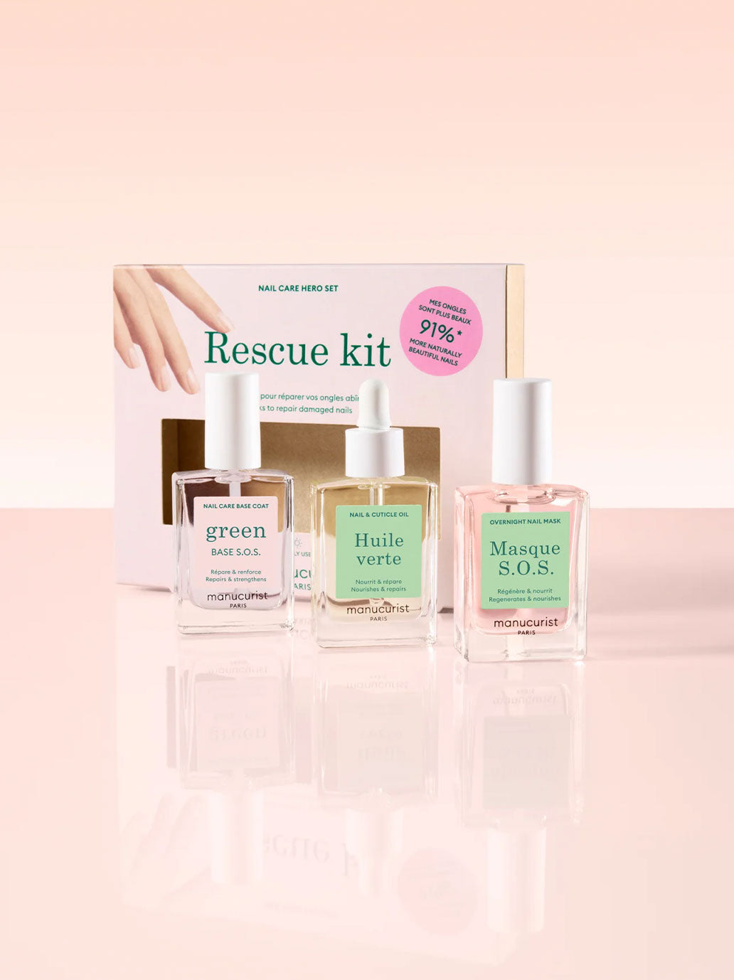 Zestaw naprawczy do paznokci Rescue Kit Manucurist BÉBÉ Concept 