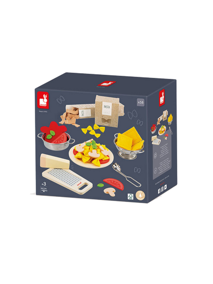 Filcowy zestaw do przyrządzania makaronu Janod BÉBÉ Concept