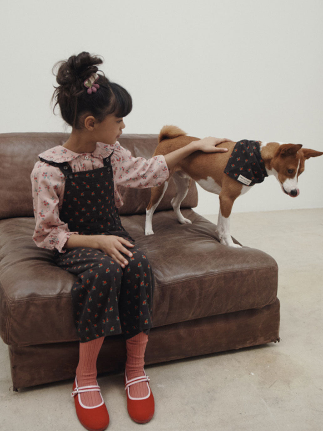 Ogrodniczki Printed overalls Emile et Ida BÉBÉ Concept 