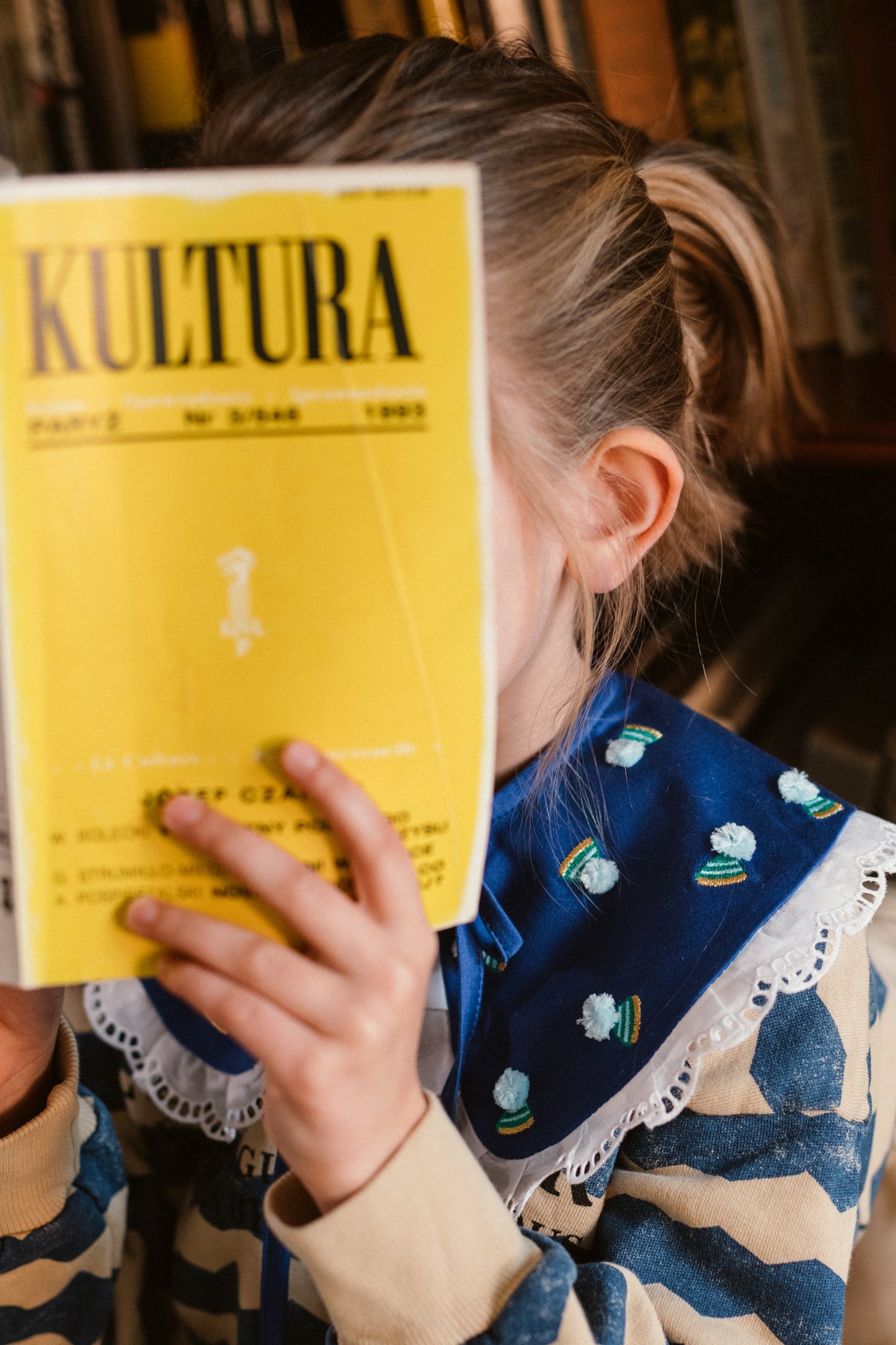 Ręcznie haftowany kołnierzyk Oucollie BÉBÉ Concept