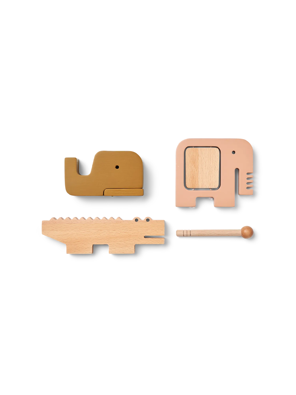 Zestaw drewnianych instrumentów muzycznych Torsten Liewood BÉBÉ Concept