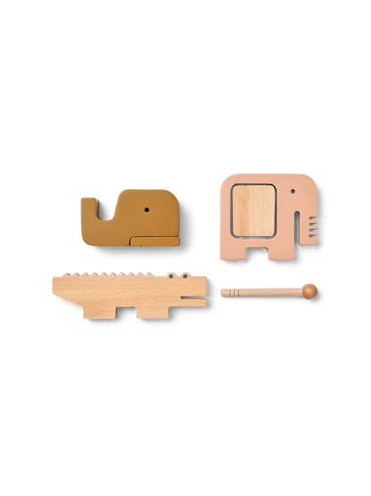 Zestaw drewnianych instrumentów muzycznych Torsten Liewood BÉBÉ Concept