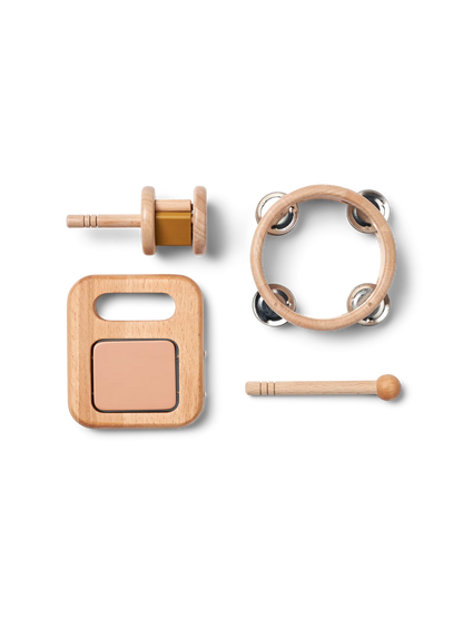 Zestaw drewnianych instrumentów muzycznych Mio Liewood BÉBÉ Concept