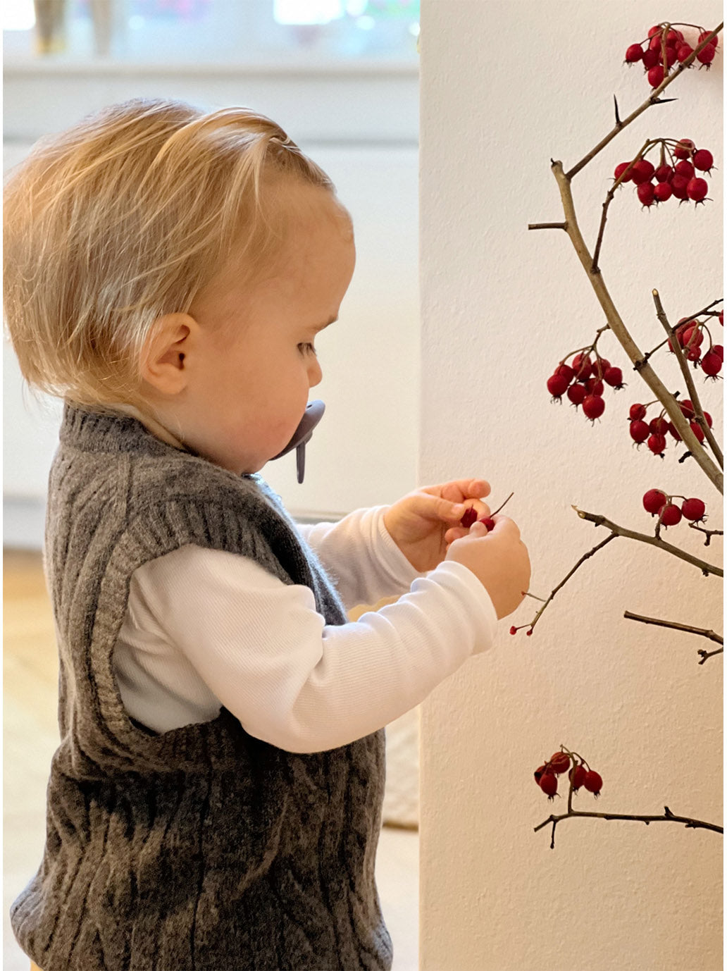 Kamizelka Meri Vest z wełny i kaszmiru HOLMM BÉBÉ Concept