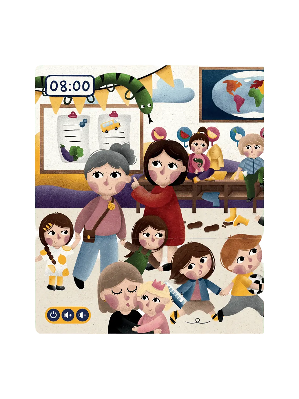 Elementarz przedszkolaka. Książka interaktywna Albi BEBE Concept 