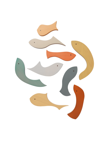 Drewniane puzzle Shoal Ferm Living BÉBÉ Concept 