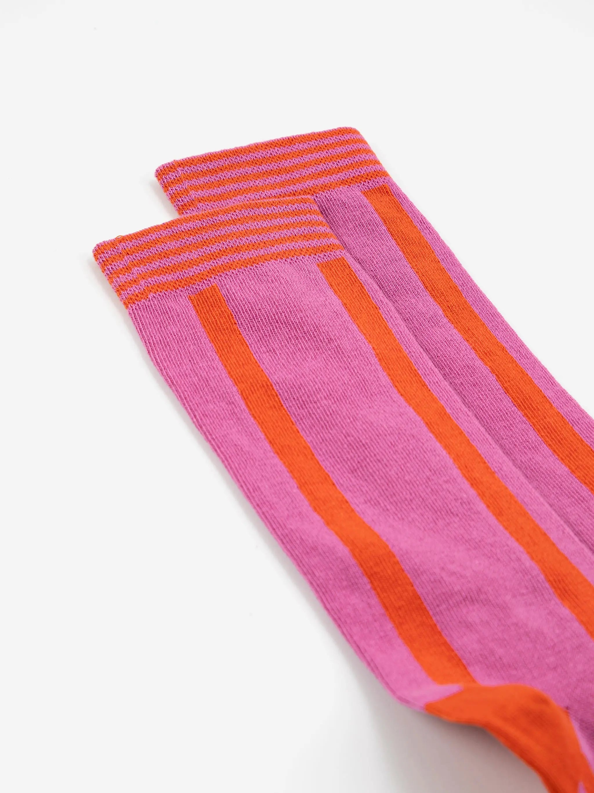Pink cotton long socks Bobo Choses BEBE Concept 
