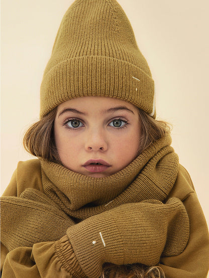 Dziecięce rękawiczki jednopalczaste z wełny merino GRAY LABEL BÉBÉ Concept