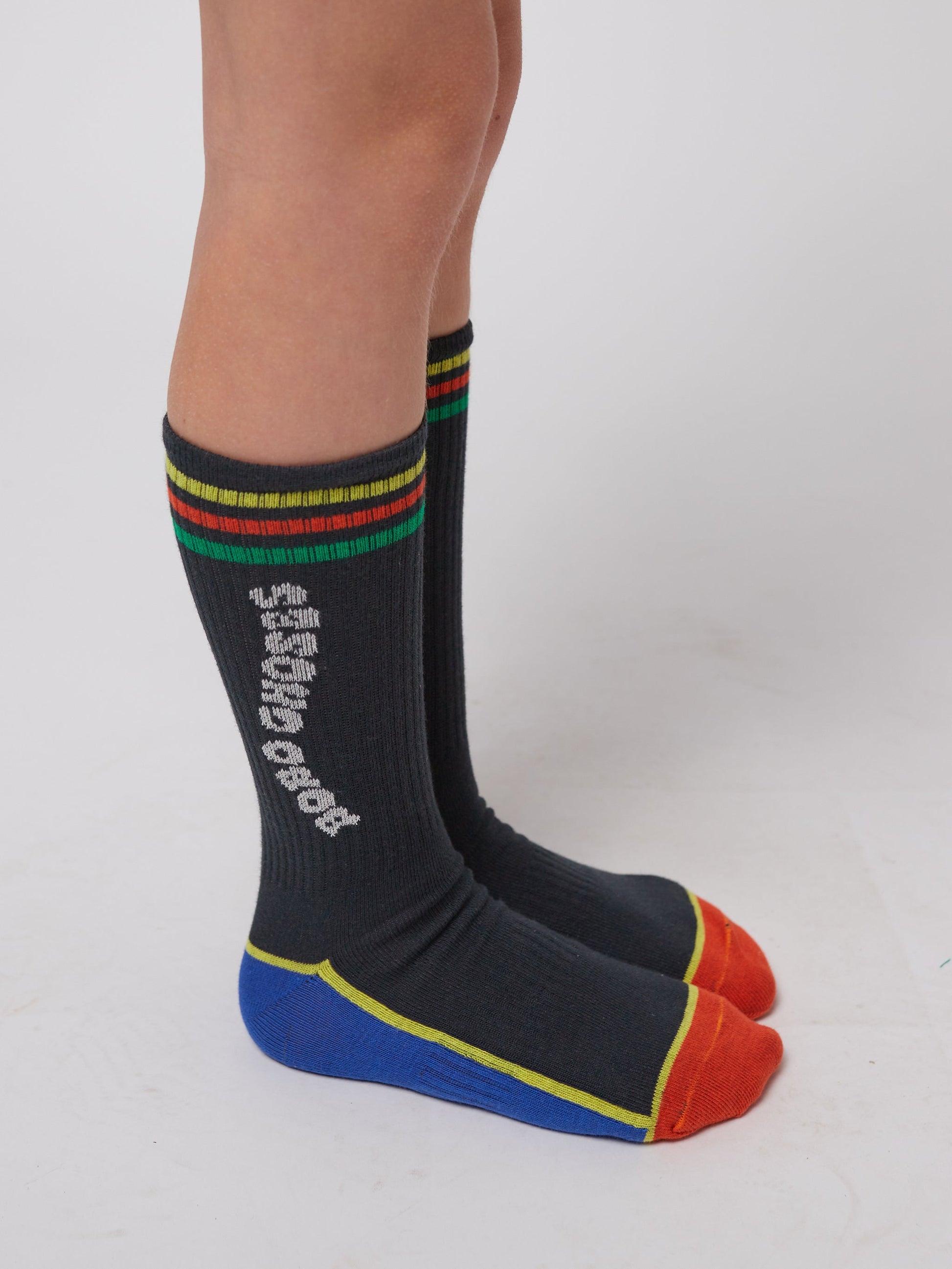 Skarpetki Bobo Choses color block long socks Bobo Choses BÉBÉ Concept 