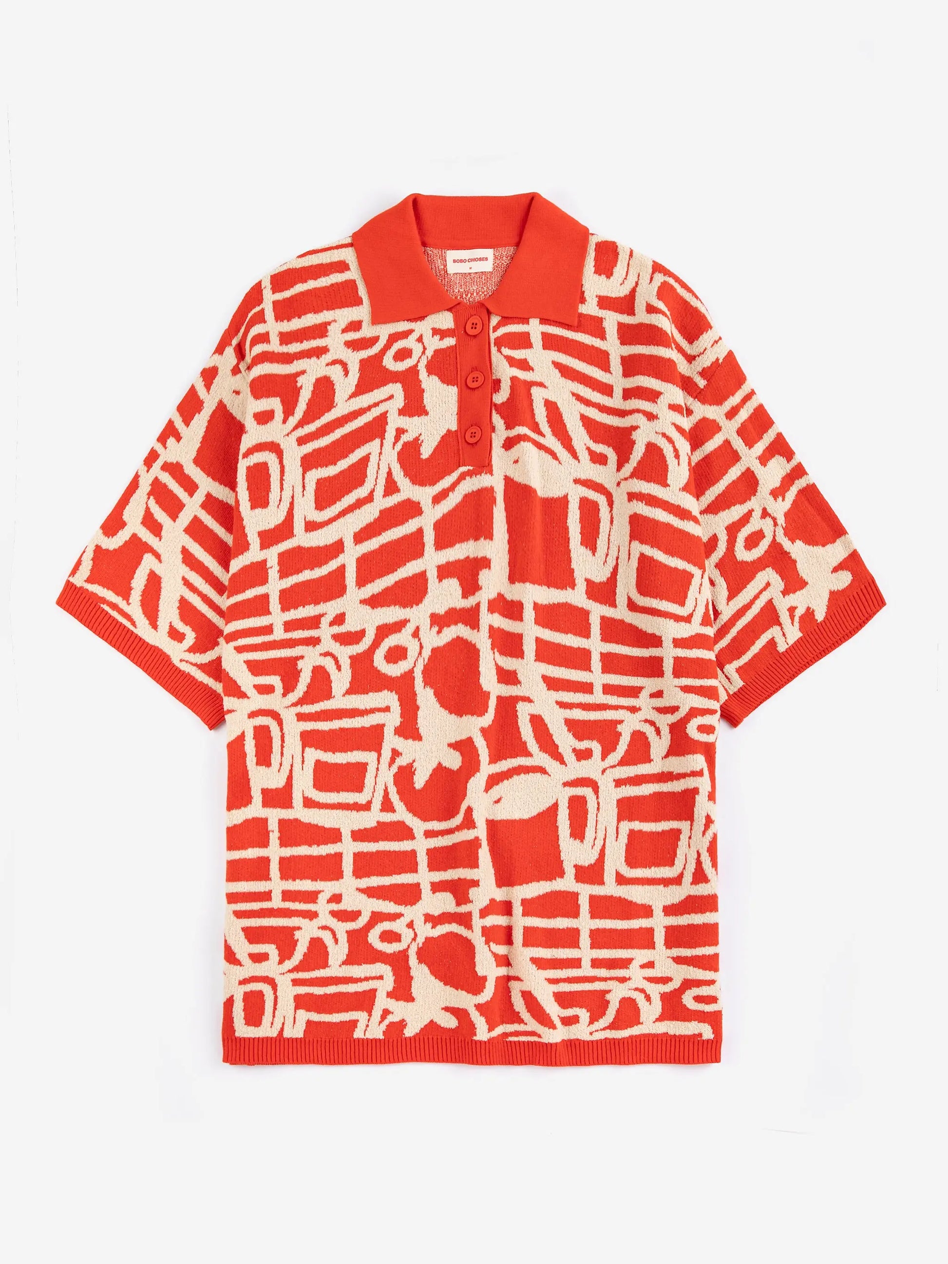 Cookery festival jacquard knitted polo Bobo Choses BEBE Concept 