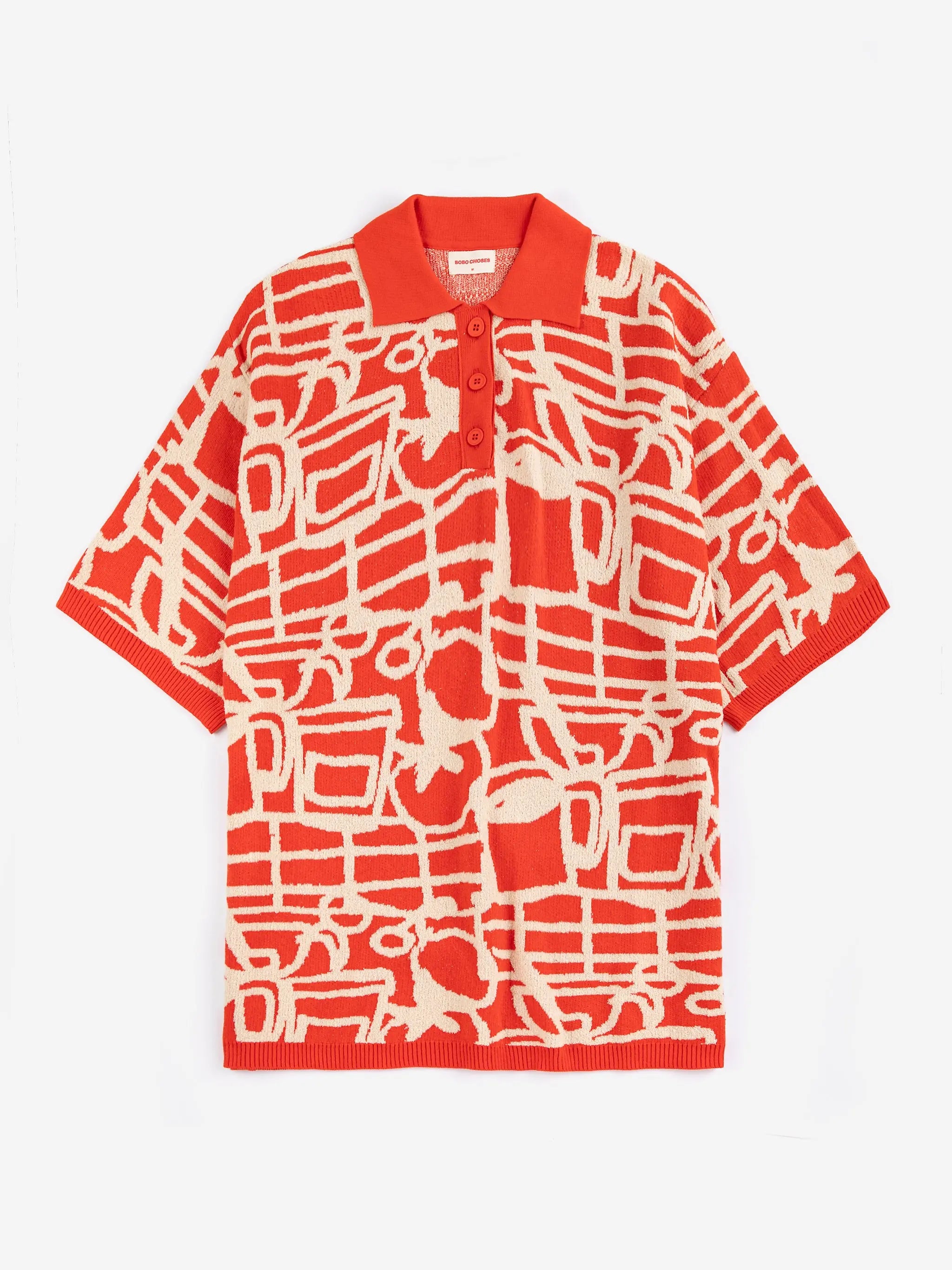 Cookery festival jacquard knitted polo Bobo Choses BEBE Concept 