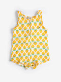 Strawberry all over woven playsuit Bobo Choses BEBE Concept 