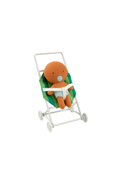 Miniaturowy wózek dla lalki Gommu Pocket We Are Gommu BÉBÉ Concept