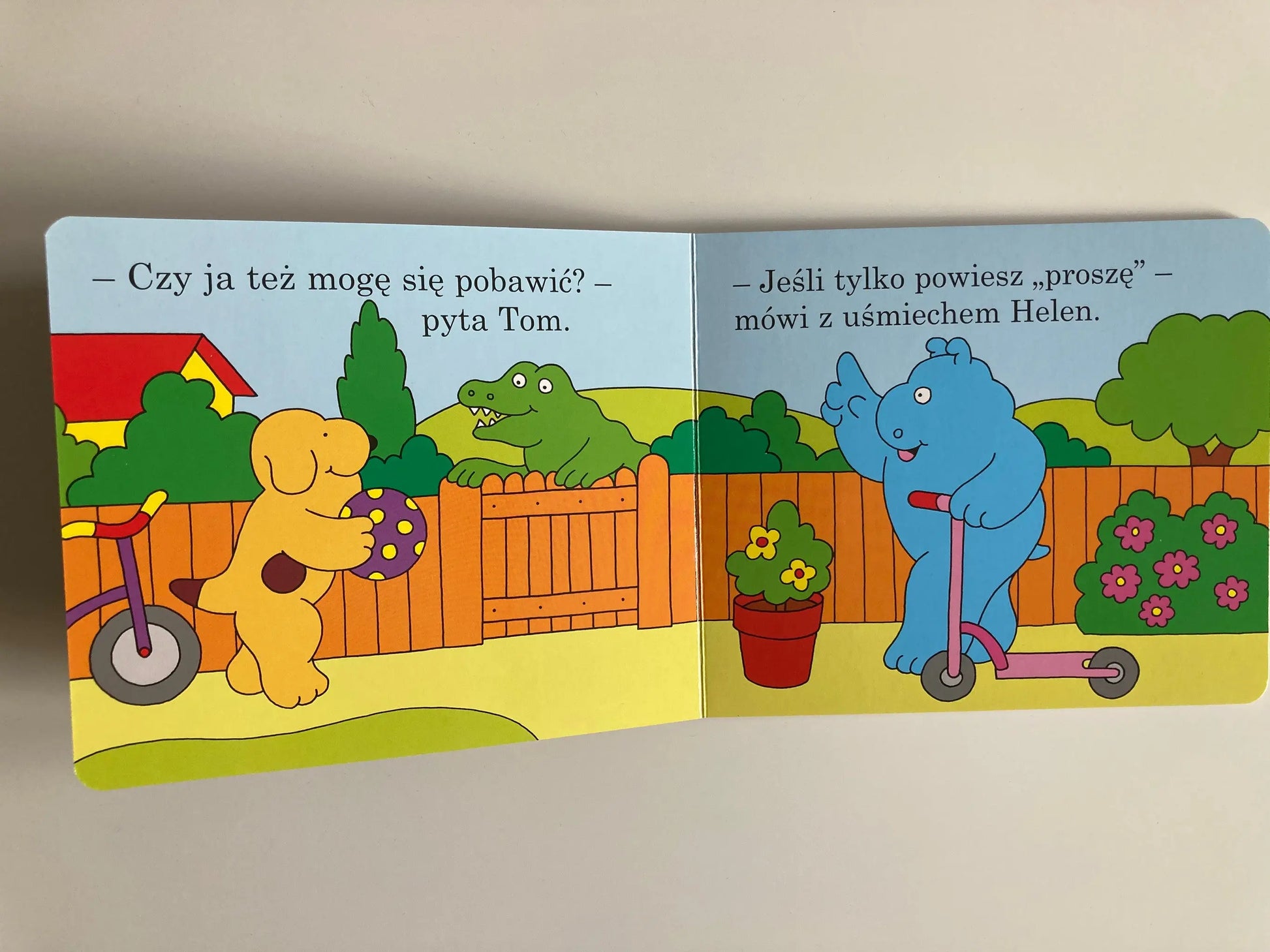 Spot mówi Proszę Wydawnictwo Mamania BÉBÉ Concept