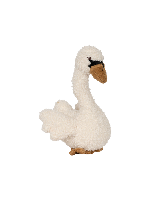 Zabawka sensoryczna Swan swan off white