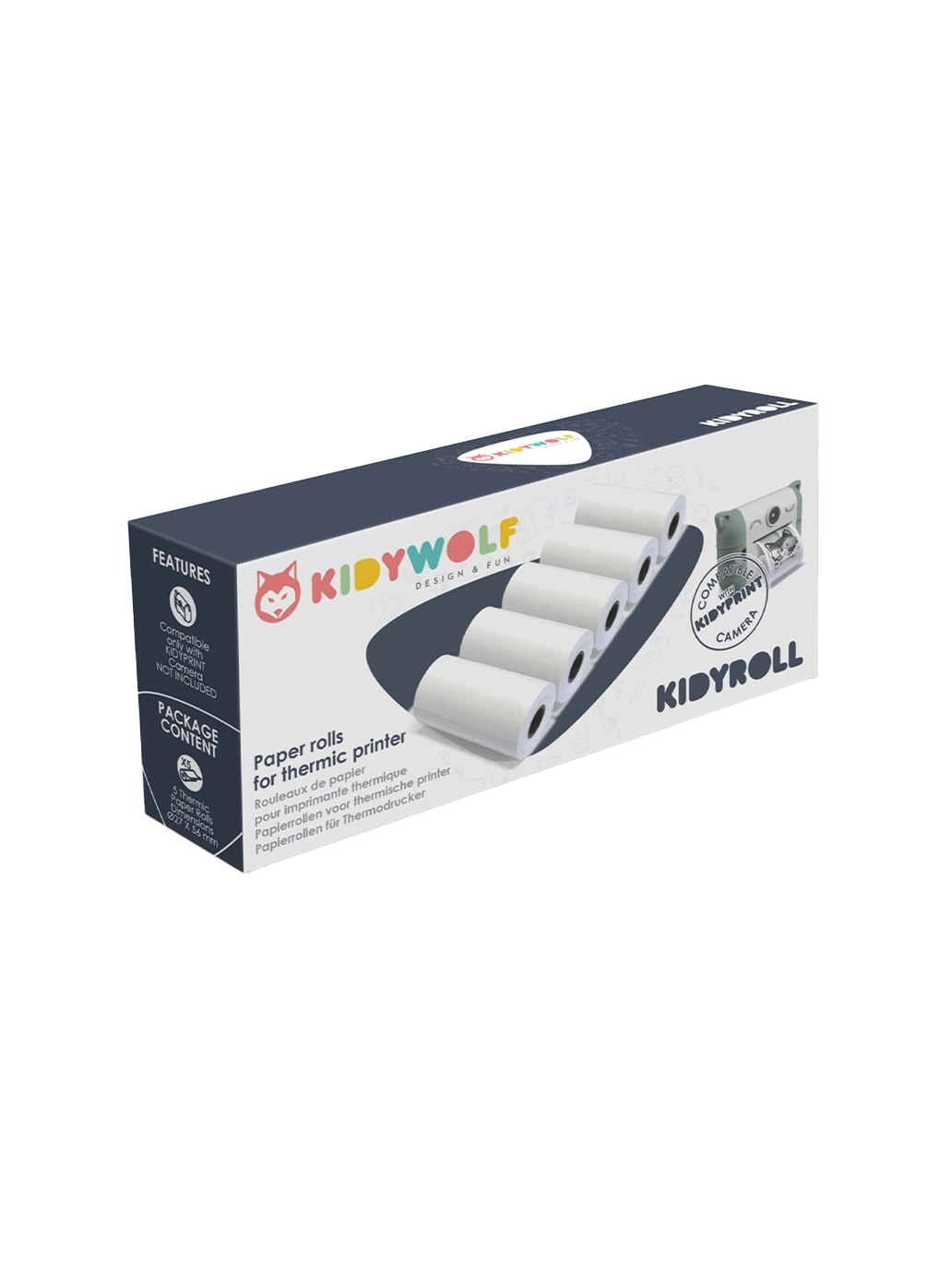 Papier do aparatów Kidyprint Kidywolf BÉBÉ Concept 