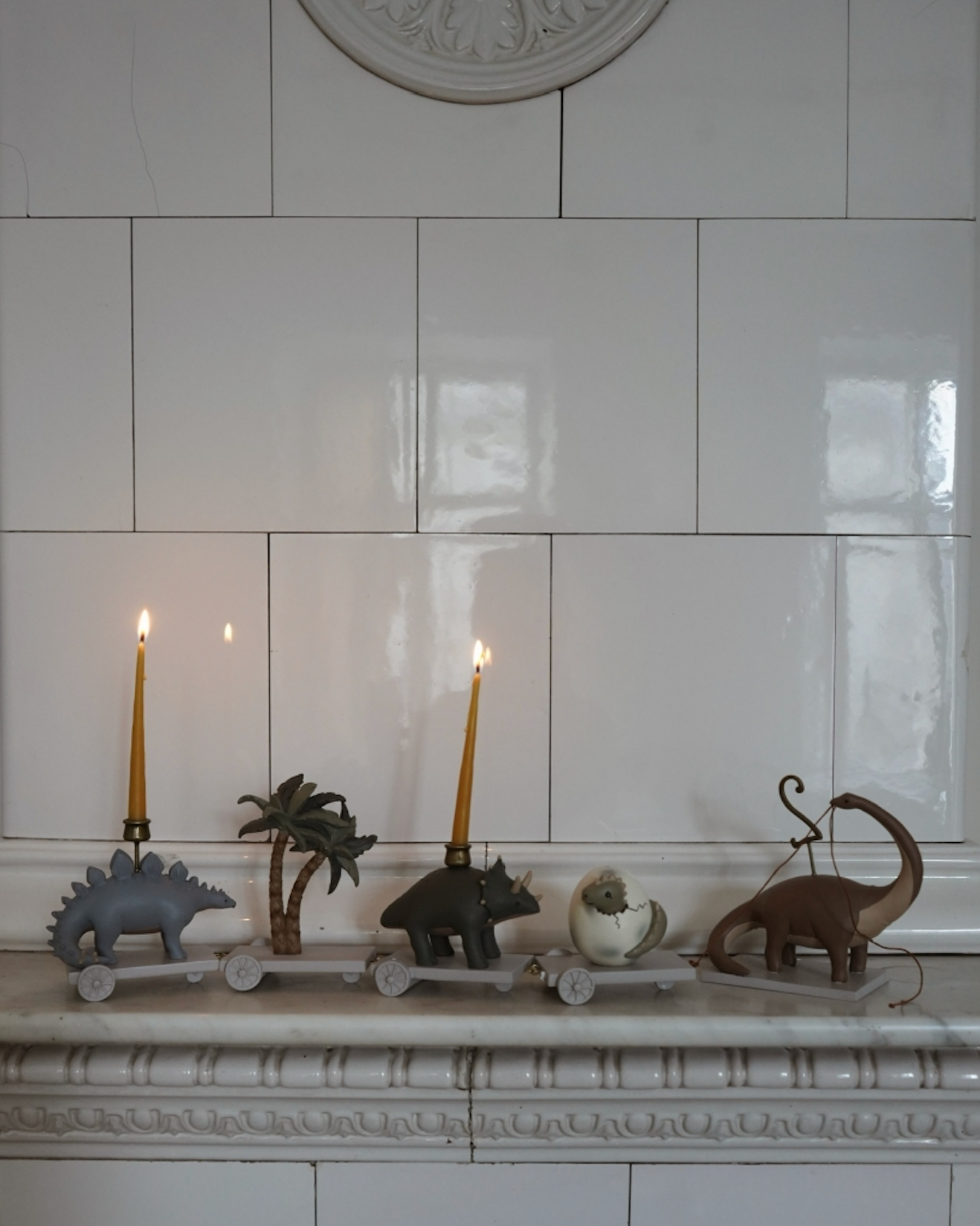 Dekoracyjny pociąg urodzinowy Konges Slojd BÉBÉ Concept