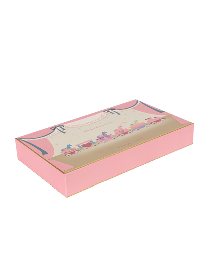 Drewniany pociąg z jednorożcami Konges Slojd BÉBÉ Concept 