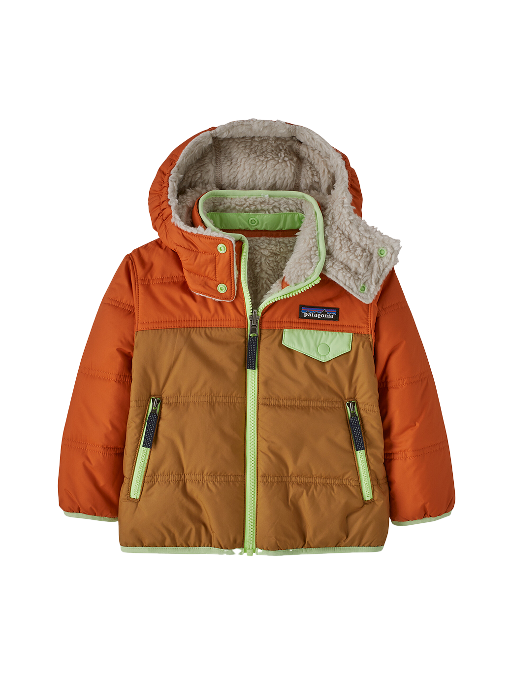 Dwustronna kurtka Baby Reversible Tribbles Hoody Patagonia BÉBÉ Concept 