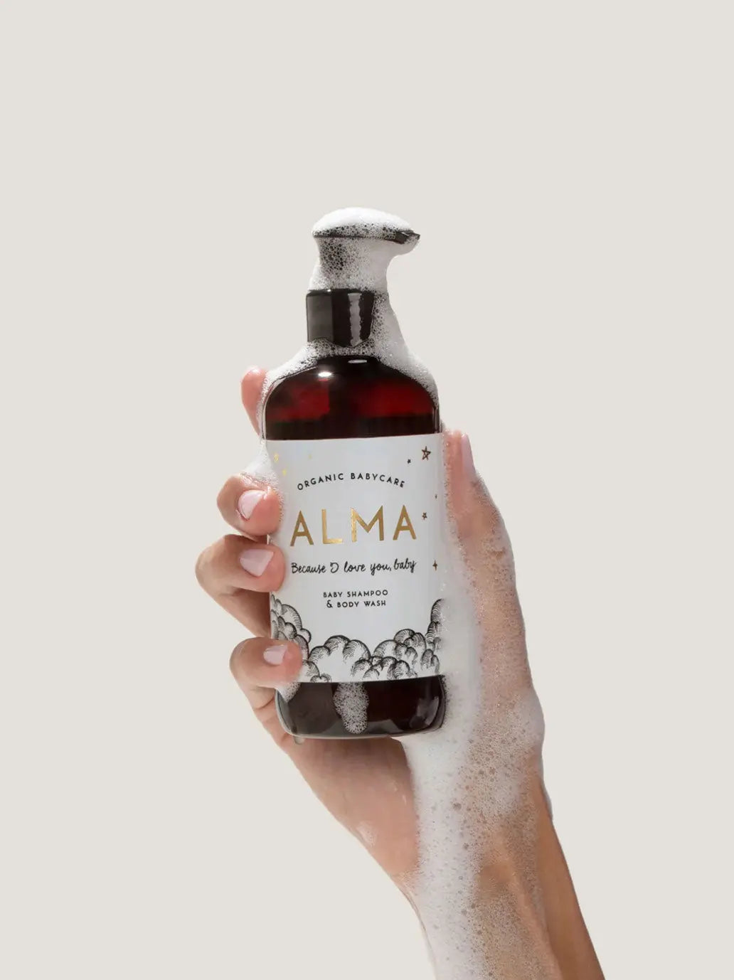Delikatny żel do ciała i włosów Alma BÉBÉ Concept