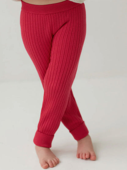 Legginsy z wełny merino dla dzieci Everyday Mille Family BÉBÉ Concept 