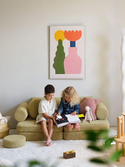 Kanapa modułowa dla dzieci Play Sofa Settee WigiWama BÉBÉ Concept 