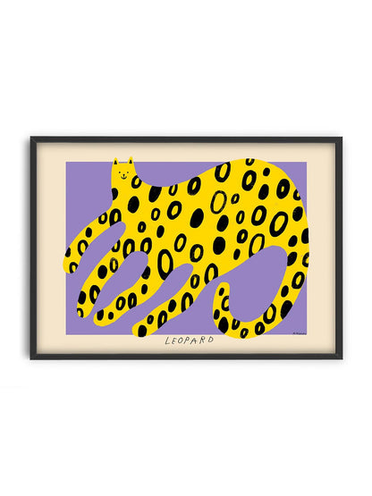 Plakat z grafiką autorstwa Madelen Möllard PSTR Studio BÉBÉ Concept