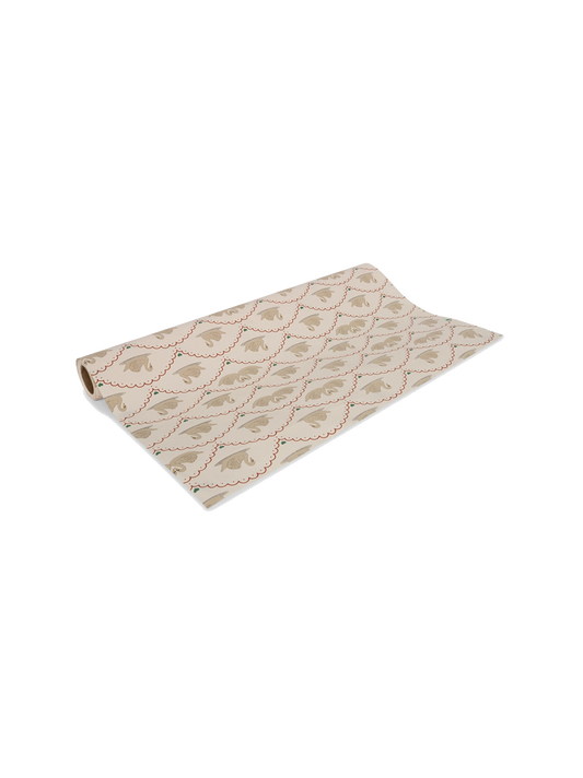 Декоративний подарунковий папір 10м рулон
