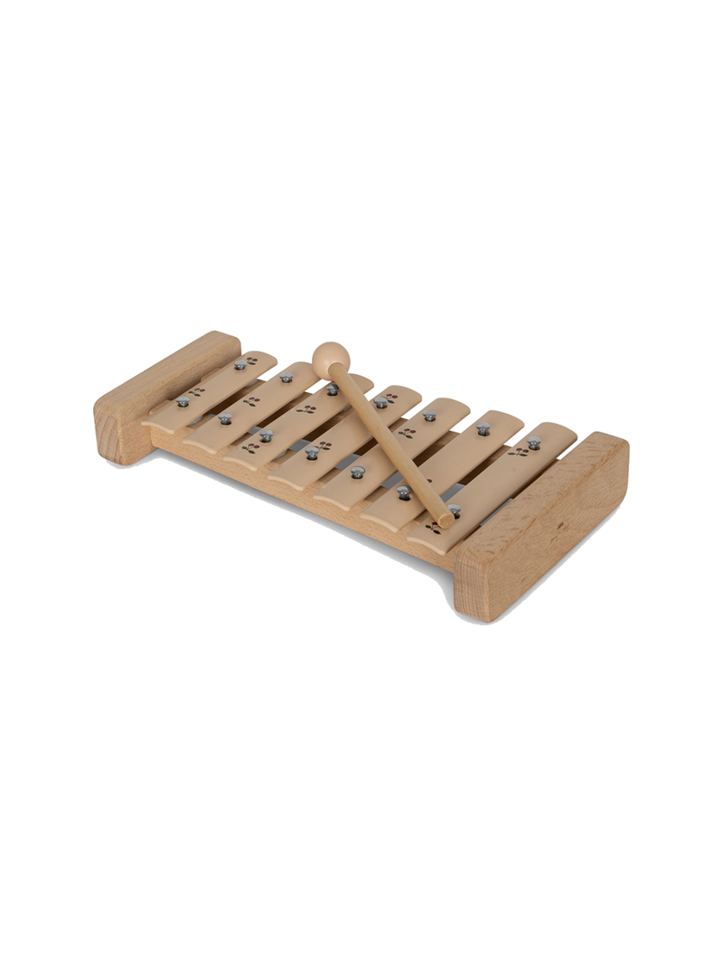 Dřevěný hudební xylofon