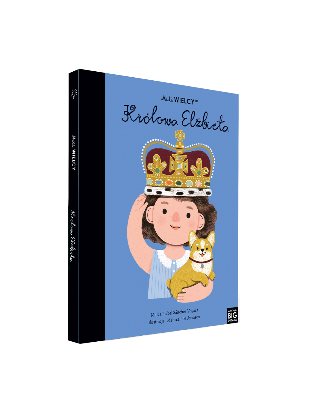 Mali wielcy. Królowa Elżbieta Wydawnictwo Smart Books BÉBÉ Concept