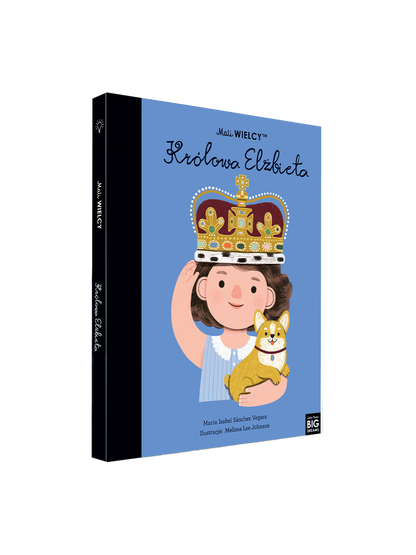 Mali wielcy. Królowa Elżbieta Wydawnictwo Smart Books BÉBÉ Concept