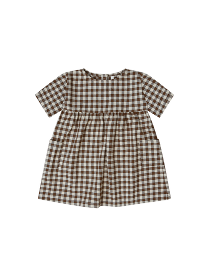 Sukienka flanelowa Gather Organic Zoo BÉBÉ Concept