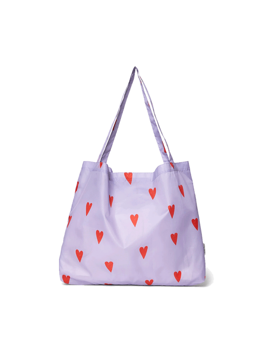 Nákupní taška lilac hearts